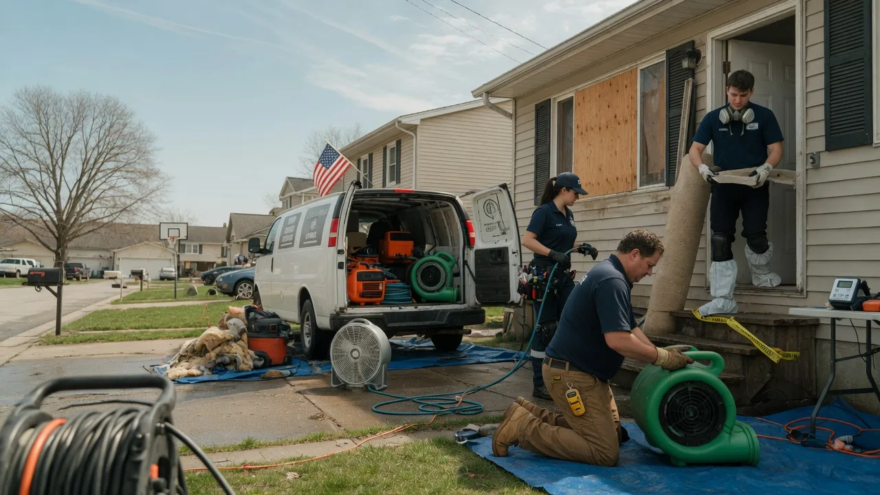 Water Damage Restoration in Union Hall, VA near me